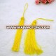 Manufacturer selling decorative tassel with loops and knitted cap