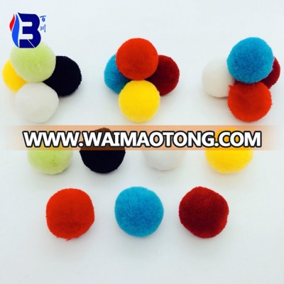 hot wholesale top quality cashmere 3cm pom pom ball