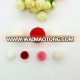 high quality garment decoration 4cm cashmere pom pom ball